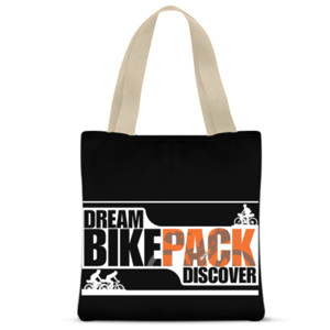 Tas Tote Fullprint Dream Bikepack Discover Orange  Double Sided