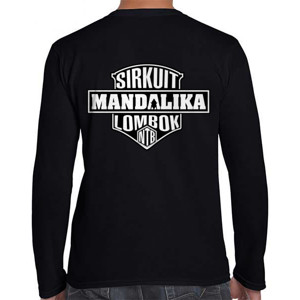 Kaos Sirkuit Mandalika Lombok NTB BW