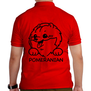 Kaos Polo Pomeranian Lover