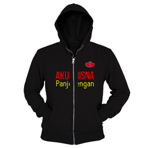 Hoodie Zipper Kaos Aku trisna panjenengan