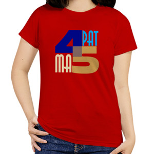 Kaos 45 patma-opat lima-empat lima