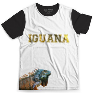 Kaos Fullprint kaos jersey iguana