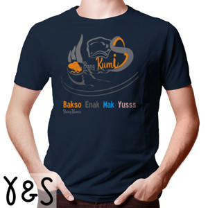 Kaos Bakso bang kumis