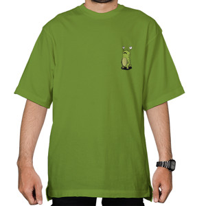 Kaos Oversize Classy T-shirt - Oversize Green Monster