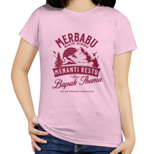 Kaos Merbabu Bikin Rindu