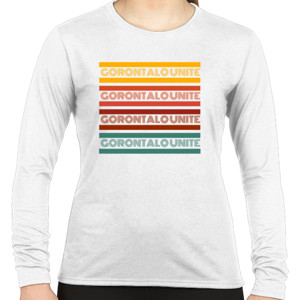 Kaos Retro Monoton Gorontalo Unite