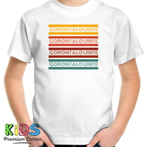 Kaos Retro Monoton Gorontalo Unite