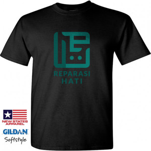 Kaos Reparasi Hati Hijau Tulisan