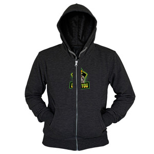 Hoodie Zipper Duck You