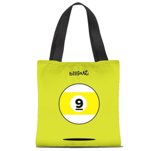 Tas Tote Fullprint 9ball tote bag