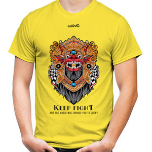Kaos Keep Figh Barong Version | billiArt Shirt