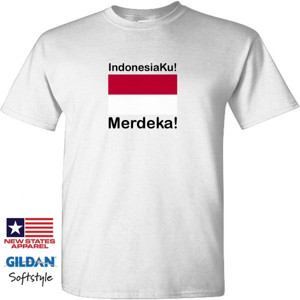 Kaos Kaos Tema Bendera Merah Putih
