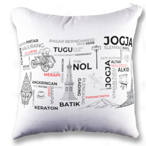 Bantal Bantal Sofa VISIT JOGJA