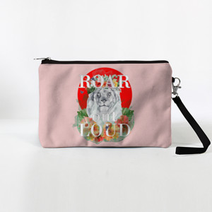 Dompet Roar Out Loud, Lion on red moon