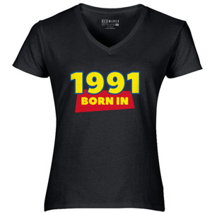 Kaos Baju Kaos Distro Born In 1991 - SAKATIAR STORE