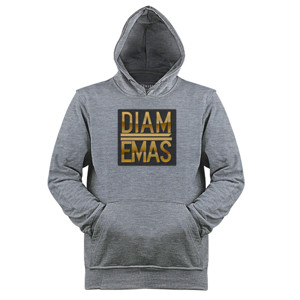 Jaket Hoodie Diam = Emas