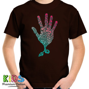 Kaos abstract hand color