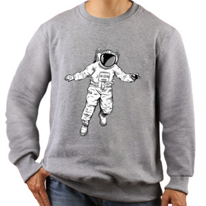 Jaket Sweater KAOS ASTRONOT 3D