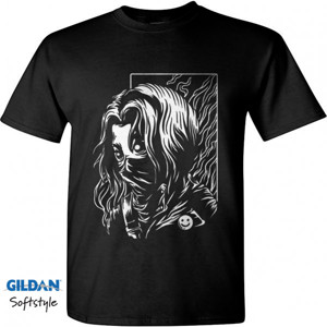 Kaos Kaos Red girl black & white illustration