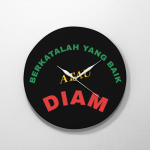 Jam Dinding Berkata Baik