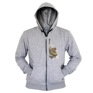 Hoodie Zipper Sleeping Mic