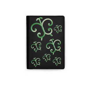 Dompet Passport Kupu-Kupu Abstrak 3D (3D Abstract Butterfly)