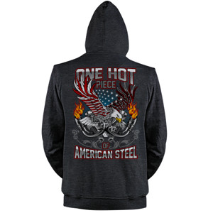 Jaket Hoodie American Steel