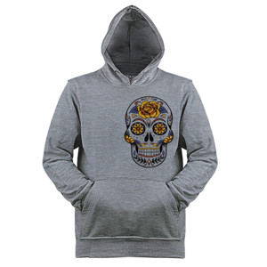 Jaket Hoodie Skull Vintage