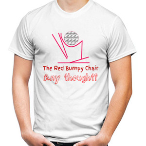 Kaos The Red Bumpy Chair T-Shirt