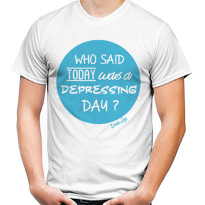 Kaos Lmited Edition! Kaos Distro Keren - Depressing Day