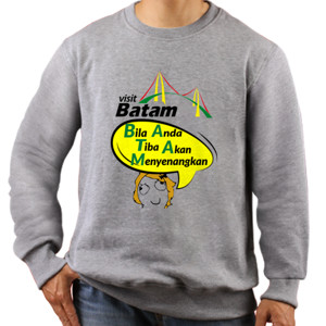 Jaket Sweater Visit Batam