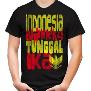 Kaos Indonesia Bhinneka Tunggal Ika Garuda