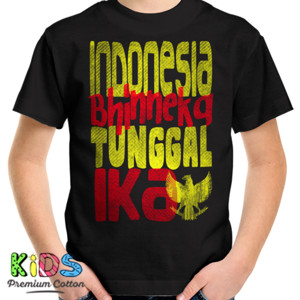 Kaos Indonesia Bhinneka Tunggal Ika Garuda