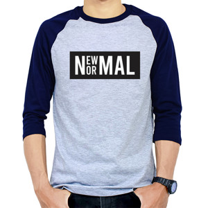 Kaos Raglan kaos edisi new normal