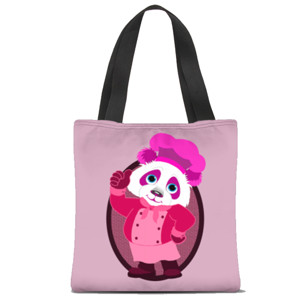 Tas Tote Fullprint Chef Panpan