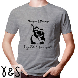 Kaos GRD001-KS-TD Kayuhlah Kolemu Sendiri