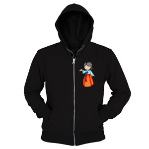 Hoodie Zipper Korean Woman Cute