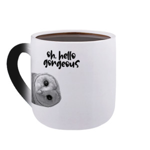 Mug Bunglon Hello Gorgeous - Halo Cakep