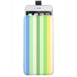 Sarung HP Pouch Garis Pastel