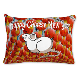 Bantal Happy Chinese New Year Tikus