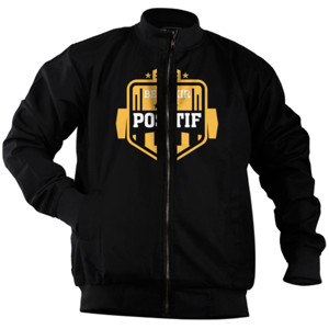 Jaket Bomber Berfikir positif