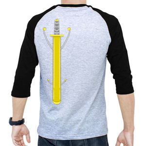 Kaos Raglan Sword