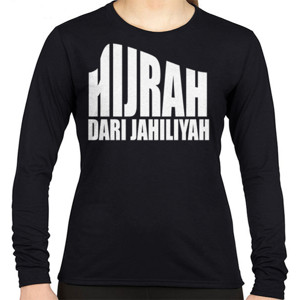 Kaos hijrah laki-laki