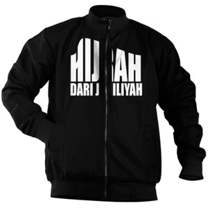 Jaket Bomber hijrah laki-laki