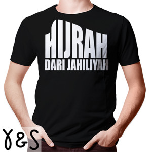 Kaos hijrah laki-laki
