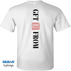 Kaos NAMELESS GFT BACKPRINT