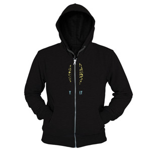 Hoodie Zipper Kaos yarn & spindle