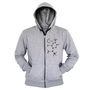 Hoodie Zipper Kaos Chemist Molecules 2 (SB83G)