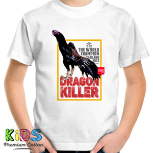 Kaos Ayam Bangkok Pakhoy Dragon Killer Color