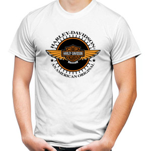 Kaos Kaos Harley Davidson Logo (CLHRL01)